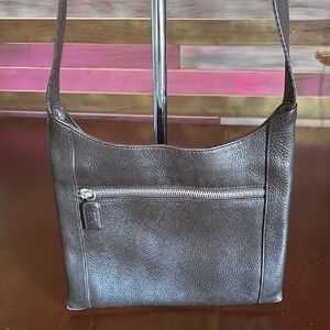 The Sak Pebbled Leather Deena Flap Hobo Crossbody Purse